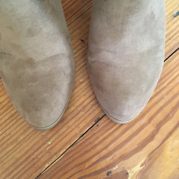 Nine West Suede Fringe Booties - Picture 5 of 7